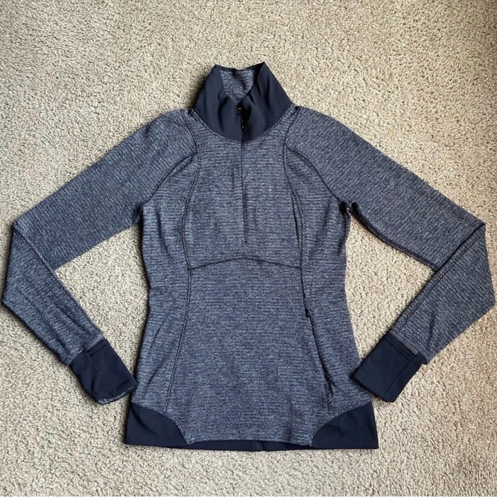 Lululemon Runderful 1/2 Zip Long-Sleeved Top Size 4